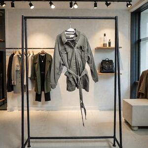 Terra & Sky Green Denim Jacket 3x